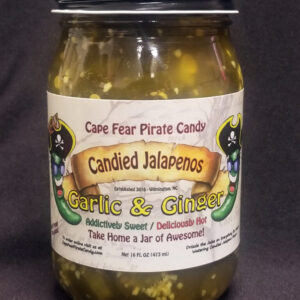 Garlic & Ginger Candied Jalapenos